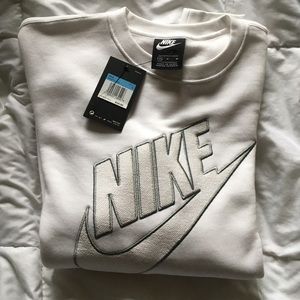 Men’s Snow-white Nike sweatshirt ❄️🔥